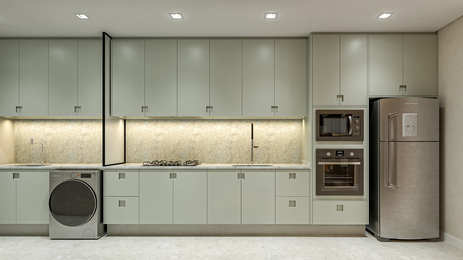 Cozinha-1-1 Residencial Lamar 20